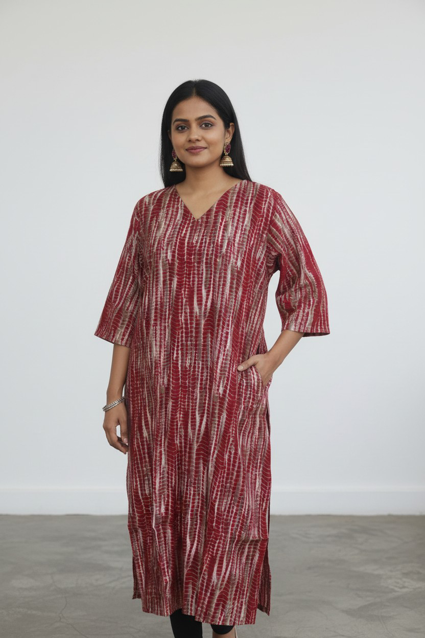 Confidence is wearing kurthi