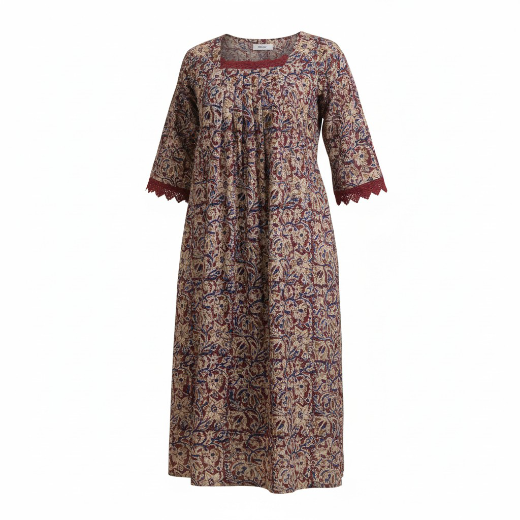 Traditional Kalamkari print